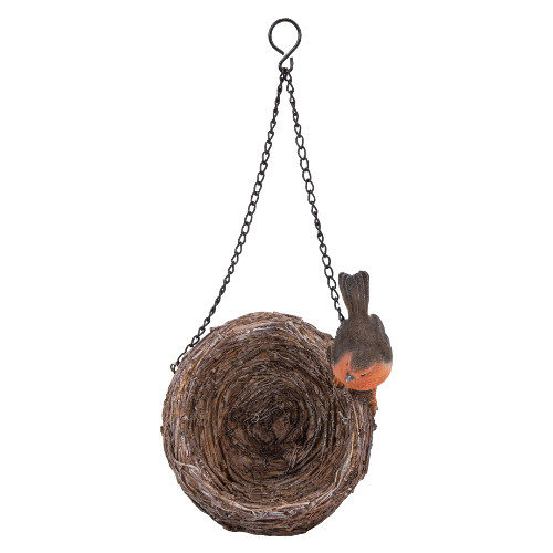 Hanging Robin Nest Feeder Vivid Arts
