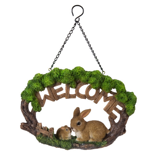 Hanging Resin Welcome Signs By Vivid Arts