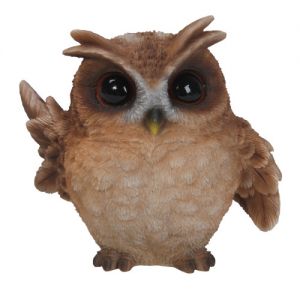 DISCONTINUED Waving Brown Owl Vivid Arts