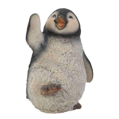 Playful Penguin 28cm Resin Ornament Vivid Arts
