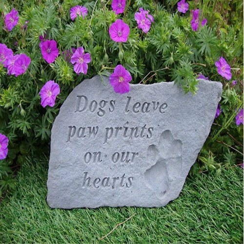 Kayberry Pet Stone Dogs Leave Paw Prints 60220:
