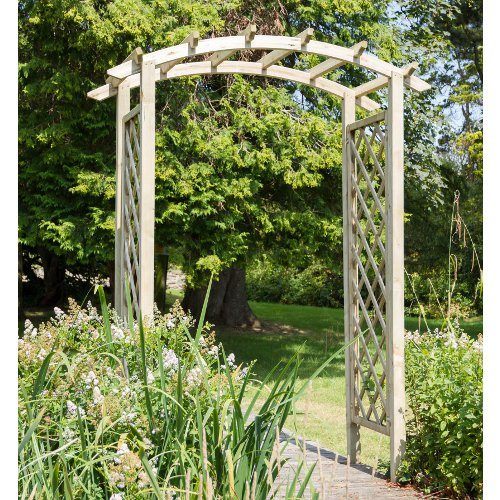 Zest Daria Wooden Garden Arch 00361 - Bridgend Garden Centre