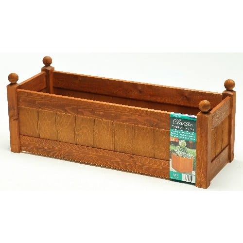 AFK Beech Stained Classic Trough 34"