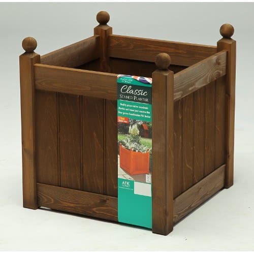 AFK Chestnut Stained Classic Planter Large 