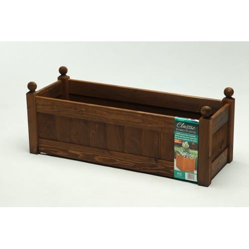 AFK Chestnut Stained Classic Trough 34"