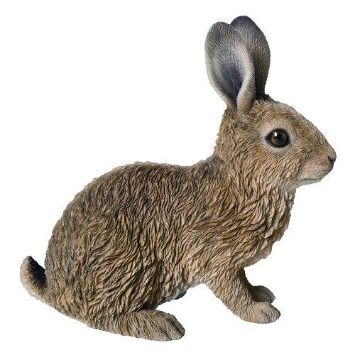 Vivid Arts Young Sitting Hare Resin Ornament XRL-HARE-C