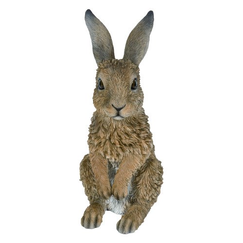 Vivid Arts Young Standing Hare Resin Ornament XRL-HARE-D