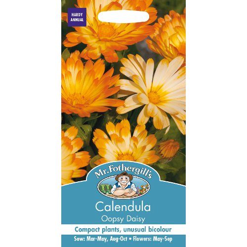 Calendula Oopsy Daisy Seeds By Mr Fothergills